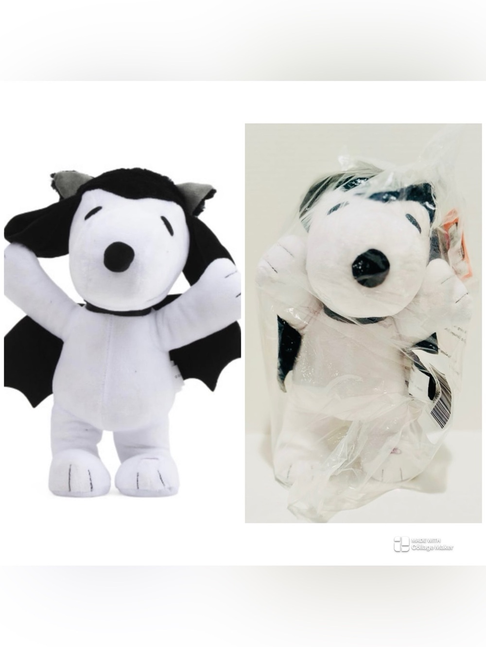 Peanuts NWT Snoopy Bat Costume Musical Side Stepper